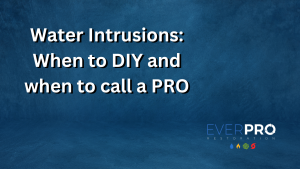 Read more about the article Water Intrusions: When to DIY and When to Call a Pro