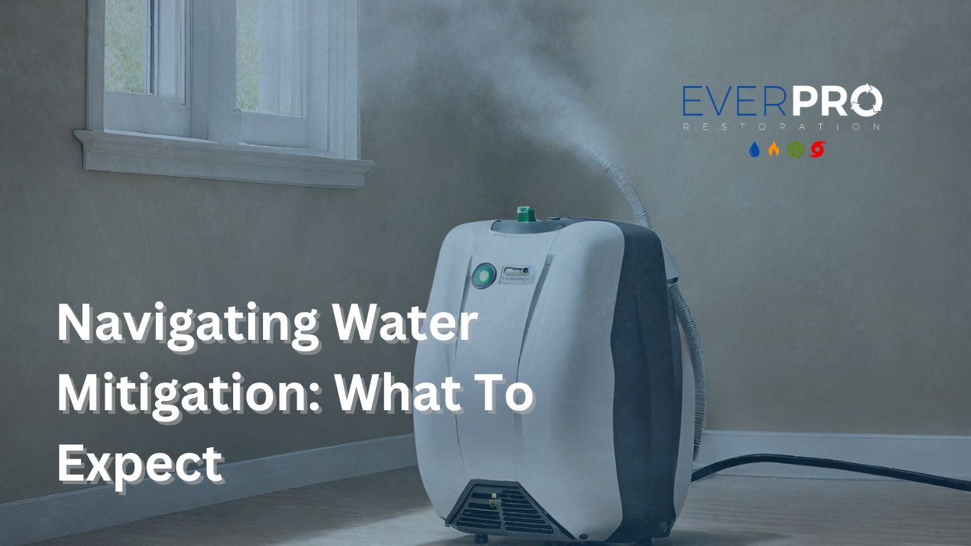 Read more about the article Navigating Water Mitigation: What To Expect