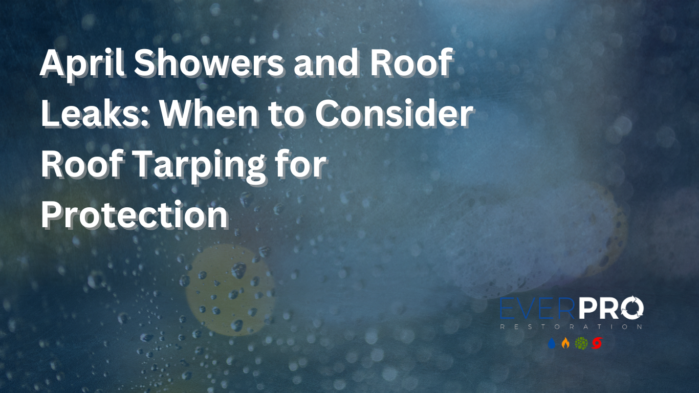 Read more about the article April Showers and Roof Leaks: When to Consider Roof Tarping for Protection