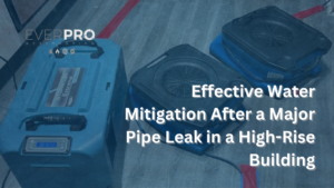 Read more about the article Effective Water Mitigation After a Major Pipe Leak in a High-Rise Building